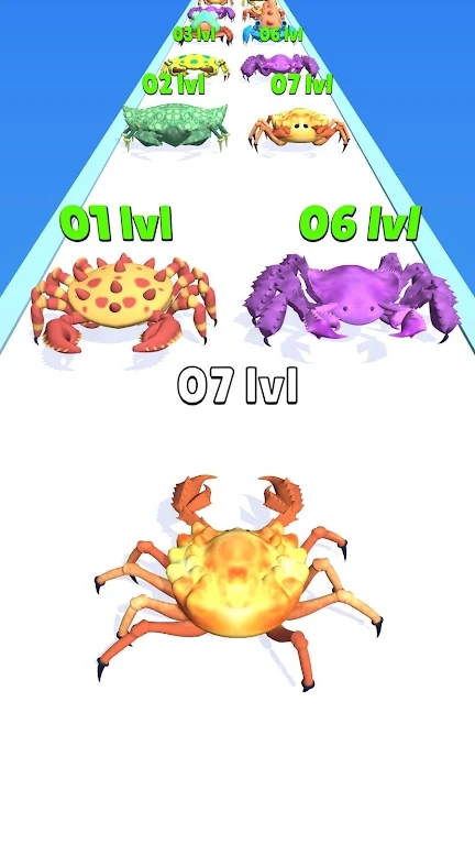 螃蟹进化赛跑